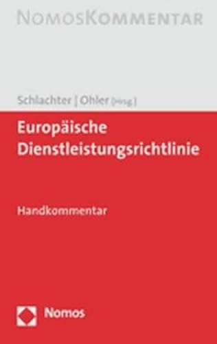 Stock image for Europische Dienstleistungsrichtlinie for sale by Blackwell's