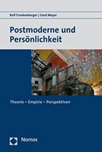 9783832933661: Postmoderne Und Personlichkeit: Theorie - Empirie - Perspektiven
