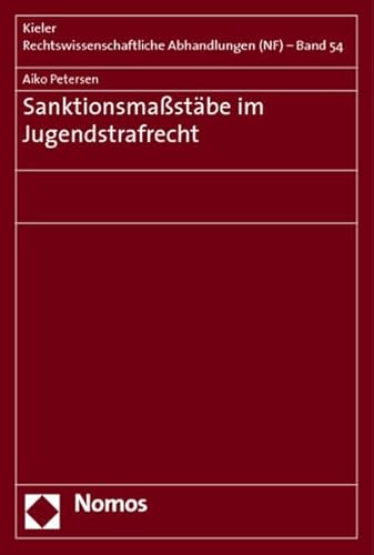 Stock image for Sanktionsmastbe im Jugendstrafrecht. for sale by Antiquariat + Verlag Klaus Breinlich