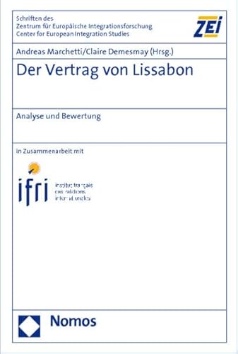 Stock image for Der Vertrag von Lissabon: Analyse und Bewertung for sale by text + tne
