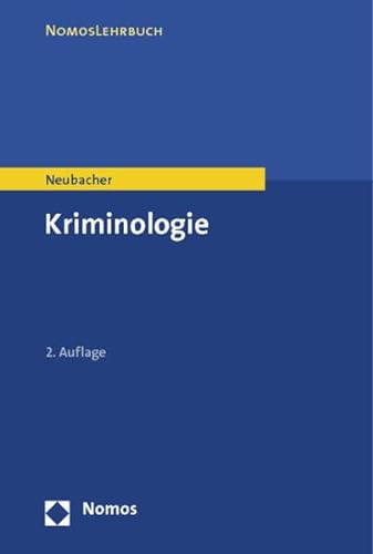 Imagen de archivo de Kriminologie a la venta por Norbert Kretschmann