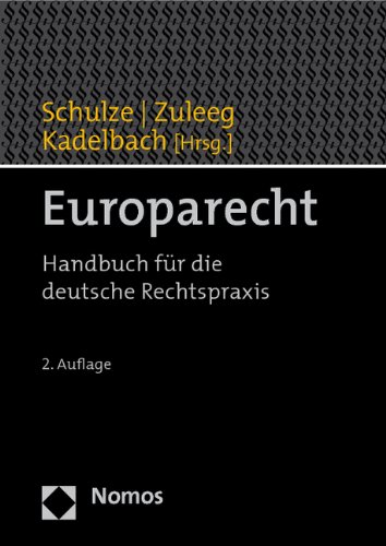 9783832953294: Europarecht: Handbuch fr die deutsche Rechtspraxis