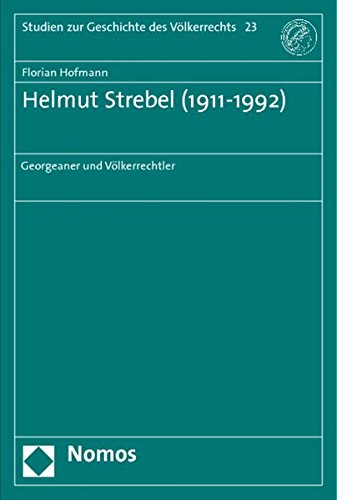 Helmut Strebel (1911-1992). - HOFMANN, Florian.