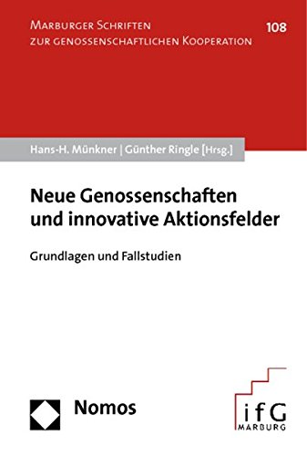 9783832958015: Neue Genossenschaften Und Innovative Aktionsfelder: Grundlagen Und Fallstudien: 108 (Marburger Schriften zur genossenschaftlichen Kooperation)