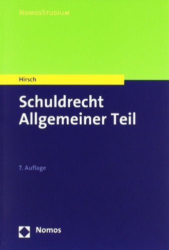 9783832958114: Schuldrecht Allgemeiner Teil