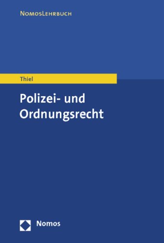 Stock image for Polizei- und Ordnungsrecht for sale by Buchpark