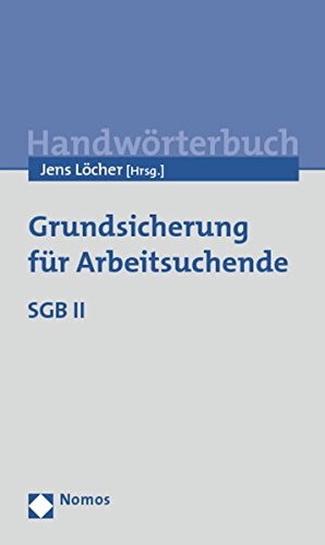 Imagen de archivo de Grundsicherung fr Arbeitsuchende: SGB II a la venta por medimops