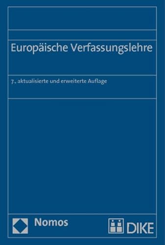 EuropÃ¤ische Verfassungslehre (German Edition) (9783832962180) by HÃ¤berle, Peter