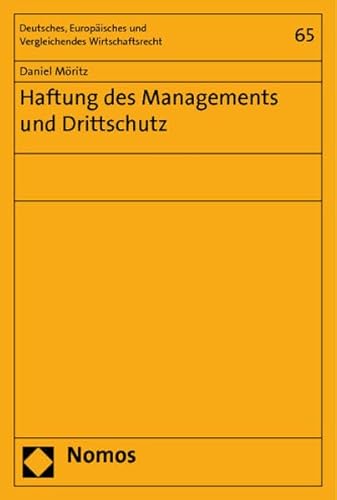 9783832963378: Haftung des Managements und Drittschutz: 65