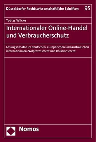 Stock image for Internationaler Online-Handel und Verbraucherschutz for sale by GF Books, Inc.