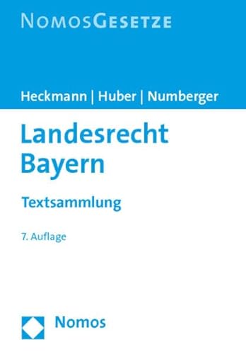 Stock image for Landesrecht Bayern: Textsammlung, Rechtsstand: 1. Juli 2011 for sale by medimops