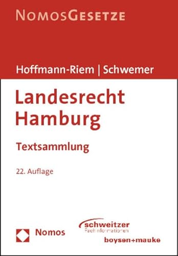 Beispielbild fr Landesrecht Hamburg Textsammlung, Rechtsstand: 1. September 2011 zum Verkauf von Buchpark