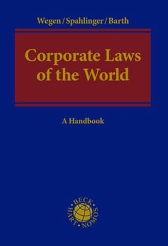 9783832972660: Corporate Laws of the World: A Handbook
