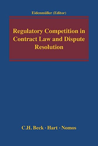 9783832972684: Regulatory Competition in Contract Law and Dispute Resolution