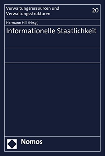 Informationelle Staatlichkeit (9783832975098) by Unknown Author