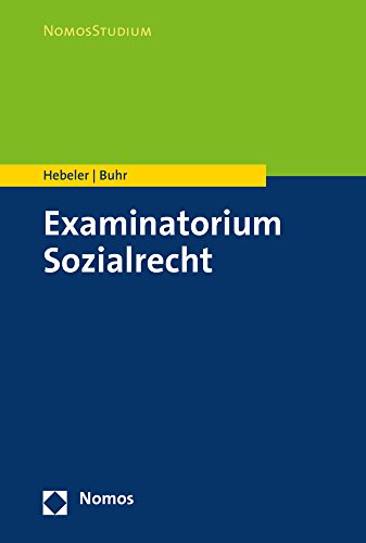 Imagen de archivo de Examinatorium Sozialrecht (Nomosstudium) a la venta por medimops