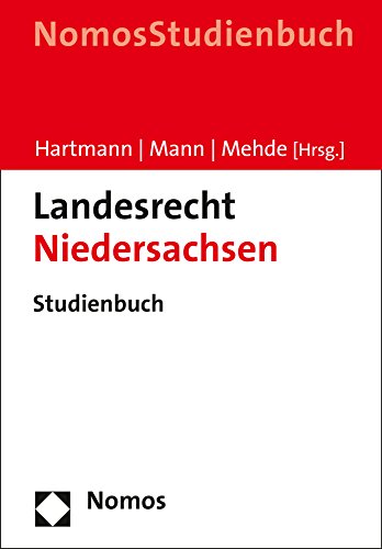 Beispielbild fr Landesrecht Niedersachsen: Studienbuch zum Verkauf von medimops