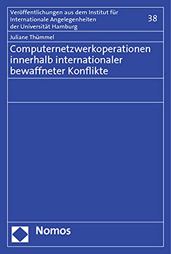 9783832978877: Computernetzwerkoperationen innerhalb internationaler bewaffneter Konflikte