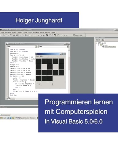 9783833001482: Programmieren lernen mit Computerspielen: In Visual Basic 5.0 / 6.0