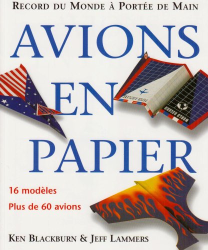 Imagen de archivo de Avions en papier: Record du monde  porte de main a la venta por Ammareal