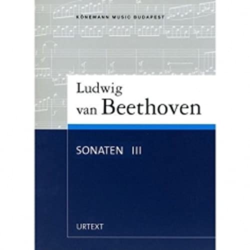 Stock image for Ludwig van Beethoven Sonaten III for Piano for sale by HPB-Red