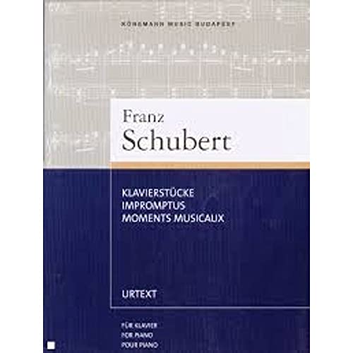 Beispielbild fr Klavierstcke. Impromptus, Moments Musicaux zum Verkauf von medimops