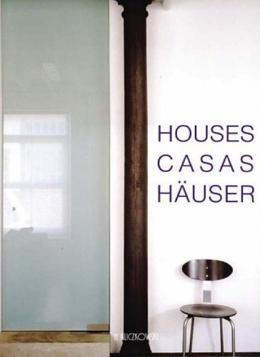 Stock image for Houses: Casas, Hauser for sale by WorldofBooks