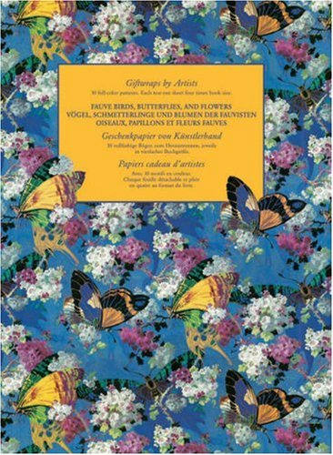 Stock image for Fauve Birds, Butterflies and Flowers (Giftwrap Papers) for sale by Books Puddle