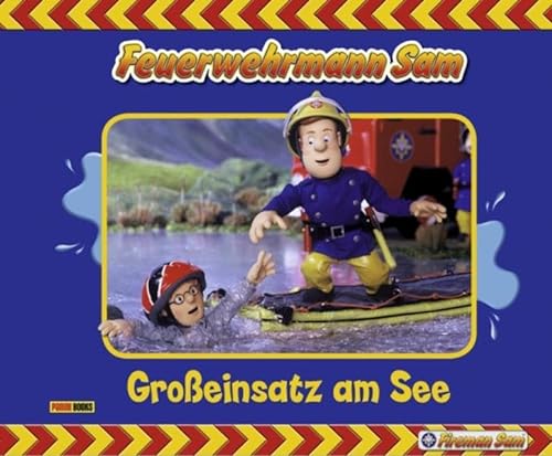 Stock image for Feuerwehrmann Sam, Geschichtenbuch: Bd. 4: Groeinsatz am See for sale by medimops