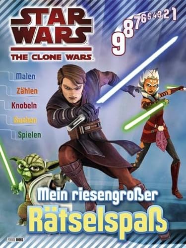 9783833228094: Star Wars The Clone Wars Mein riesengroer Rtselspa