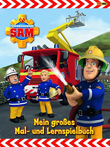9783833229367: Feuerwehrmann Sam: Malbuch: Mein groes Mal- und Lernspielbuch