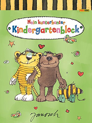 9783833229558: Janosch - Meine kunterbunter Kindergartenblock