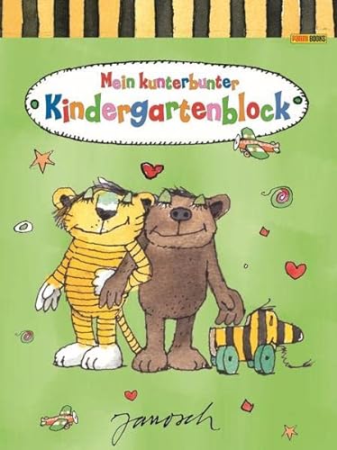 9783833229558: Janosch - Meine kunterbunter Kindergartenblock