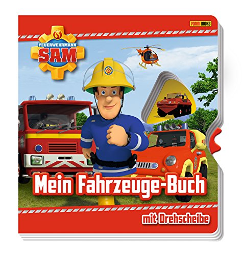 Beispielbild fr Feuerwehrmann Sam: Mein Fahrzeuge-Buch mit Drehscheibe: Pappbilderbuch mit Drehscheibe zum Verkauf von medimops