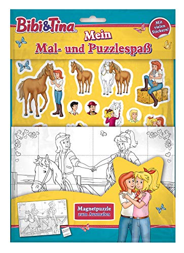 Stock image for Bibi & Tina: Mein Mal- und Puzzlespa -Language: german for sale by GreatBookPrices