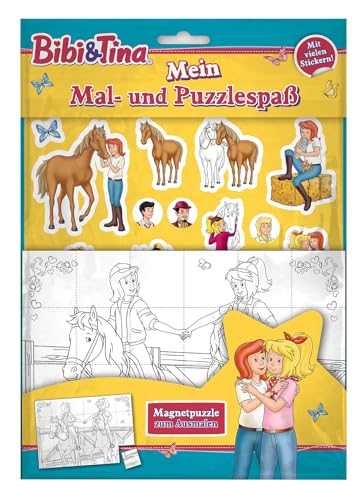 Stock image for Bibi & Tina: Mein Mal- und Puzzlespa -Language: german for sale by GreatBookPrices