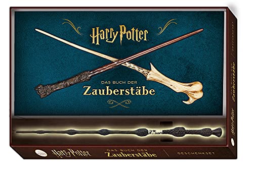 Harry Potter: Das Buch der Zauberstäbe: Geschenkbox inkl. Buch und Zauberstab - Monique Peterson
