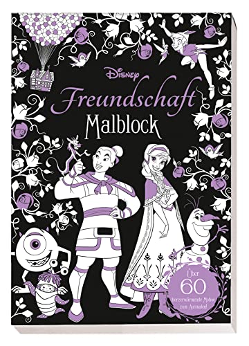 Stock image for Disney Freundschaft: Malblock: Block mit Goldfolienpgung for sale by medimops