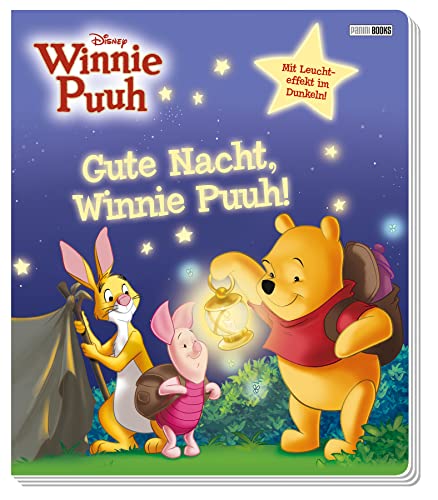 Stock image for Disney Winnie Puuh: Gute Nacht, Winnie Puuh!: Pappbilderbuch mit Glow-in-the-Dark-Effekten auf jeder Seite for sale by medimops
