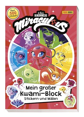 Stock image for Miraculous: Mein groer Kwami-Block - Stickern und Malen: Block mit 60 Stickerseiten for sale by medimops