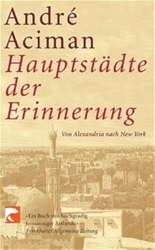 Beispielbild fr Hauptstdte der Erinnerung zum Verkauf von wortart-buchversand