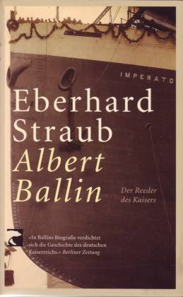9783833302763: Albert Ballin. Der Reeder des Kaisers.