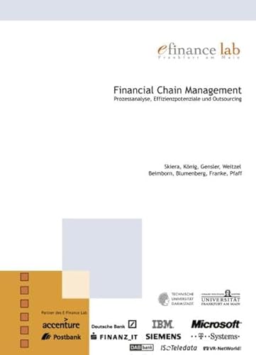 Imagen de archivo de Financial Chain Management : Prozessanalyse, Effizienzpotenziale und Outsourcing a la venta por Buchpark