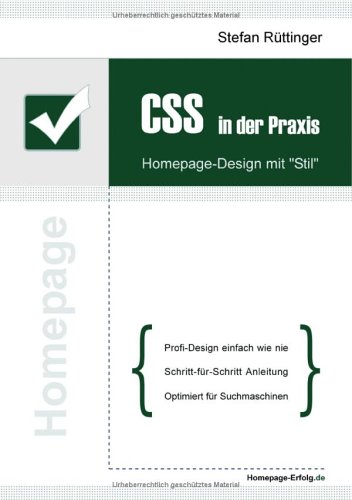 Stock image for CSS in der Praxis: Homepage-Design mit Stil for sale by Buchmarie