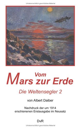 Beispielbild fr Vom Mars zur Erde (Weltensegler 2) zum Verkauf von Storisende Versandbuchhandlung