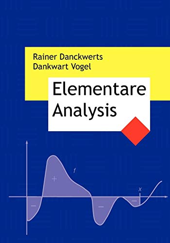 9783833431258: Elementare Analysis (German Edition)