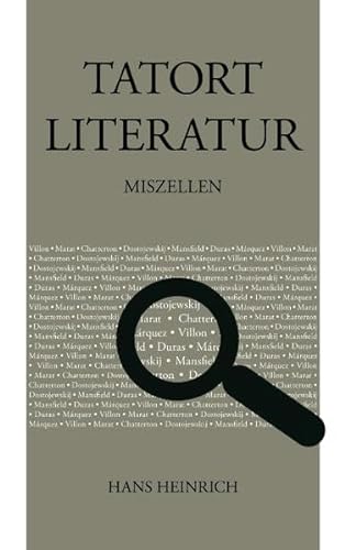 9783833443206: Tatort Literatur. Miszellen