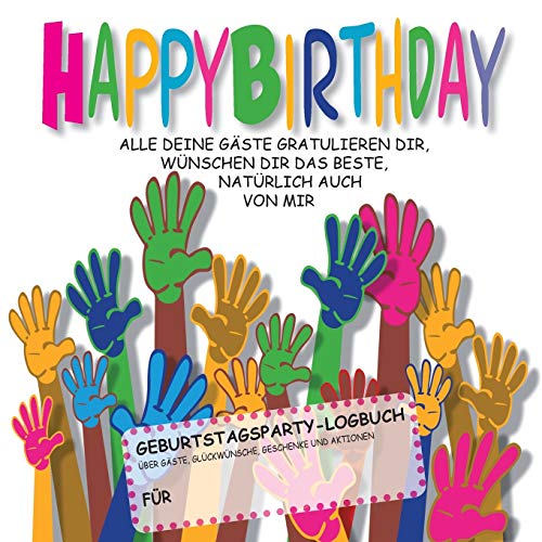 9783833498411: Happy Birthday: Geburtstagsparty-Logbuch