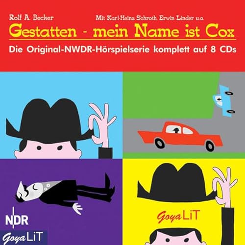 Beispielbild fr Gestatten, mein Name ist Cox! Die original-NDR-Hrspielserie komplett auf 8 CDs Audio-CD Audiobook Literatur Krimi Thriller Horror Krimis Thriller Thriller-Hrspiel Hrbuch Thriller-Hrspiel Hrbuch Krimalroman Thriller-Hrspiele Audio-CDs Kriminalhrspiele Audio-CDs Mrs Chataway hat eine berraschung; Puzzlespiel; Mrder bevorzugen Blond; Ein Meister, der vom Himmel fllt von Rolf Becker (Autor), Alexandra Becker (Autor), Carl Heinz Schroth (Sprecher), Manfred Steffen (Sprecher), Wolfgang Wahl (Sprecher), Heinz Klingenberg (Sprecher), Hans Zesch-Ballot (Sprecher), Tonio von der Meden (Sprecher), Karin Jacobsen (Sprecher), Wolfgang Borchert (Sprecher), Rudolf Fenner (Sprecher) zum Verkauf von BUCHSERVICE / ANTIQUARIAT Lars Lutzer