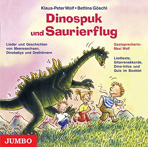 Beispielbild fr Dinospuk und Saurierflug: Lieder und Geschichten von Meeresechsen, Dinoeiern und kleinen Dreihrnern zum Verkauf von medimops